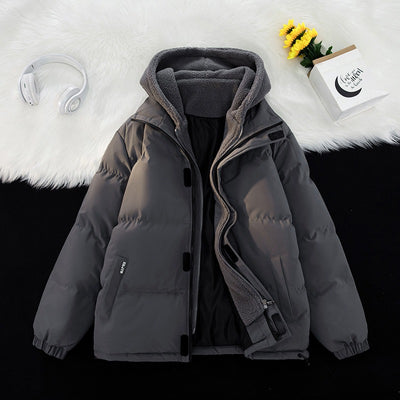 Thick Fashion Brand Winter Cotton Coat Hooded Cotton Coat