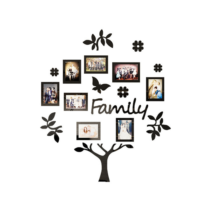 Creative Photo Frame Tree 3D Stereo Wall Sticker