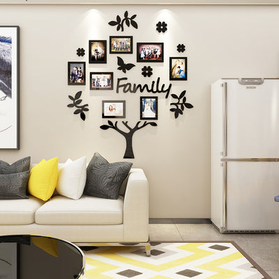 Creative Photo Frame Tree 3D Stereo Wall Sticker