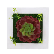 Wall-mounted Simulation Flower Frame Home Decoration Plant Wall