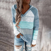 Women's autumn and winter new knitted hoodies