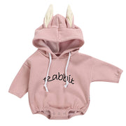 Todder Kid new born baby clothes Girl Boy Rabbit Letter Sweatshirt