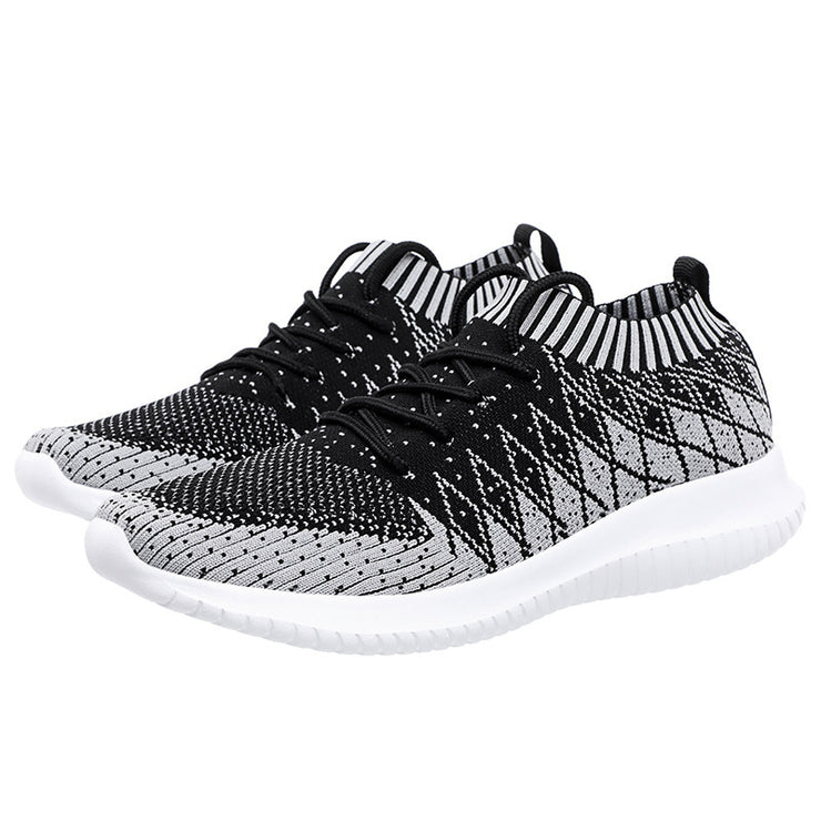 Flying Woven Men's Casual Breathable Running Sneakers Men