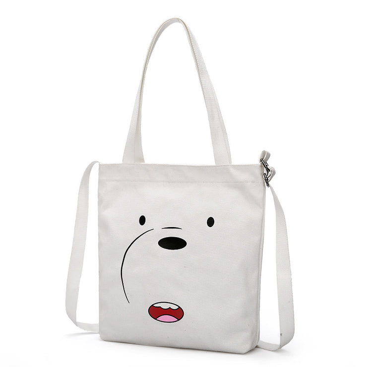 Hand carry canvas bag canvas bag women