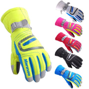 Winter Warm Snowboarding Ski Gloves men women Kids Snow Mittens Waterproof