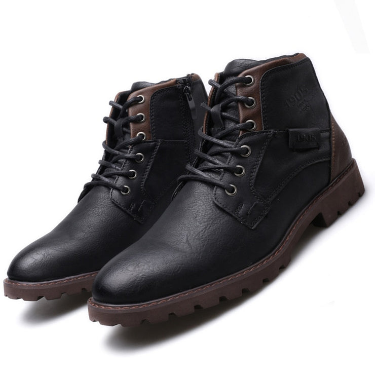 Men Shoes Autumn Winter Boots Retro Style