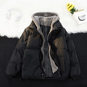 Thick Fashion Brand Winter Cotton Coat Hooded Cotton Coat