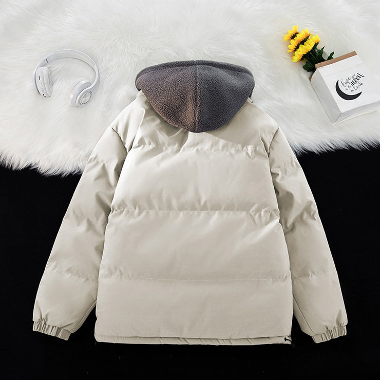 Thick Fashion Brand Winter Cotton Coat Hooded Cotton Coat