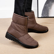 Middle-aged and elderly large size winter warm women snow boots