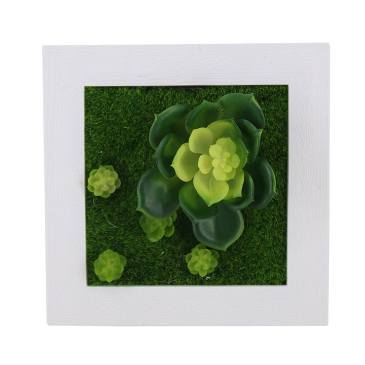 Wall-mounted Simulation Flower Frame Home Decoration Plant Wall