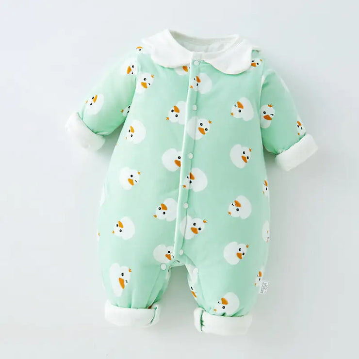 Thickened Contto Winter Onesie