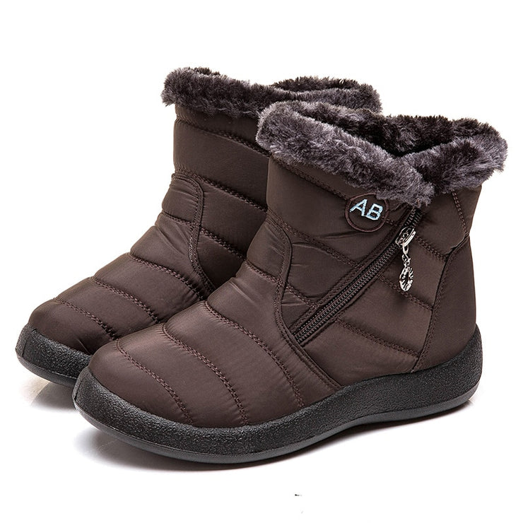 Women Boots Fashion Waterproof Snow Boots For Winter