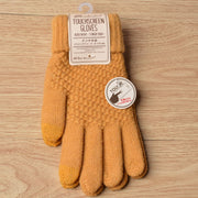 Winter Touch screen Gloves Women Men Warm Strech Knit