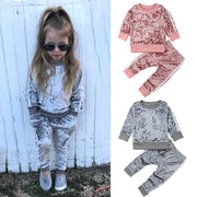 Winter Velvet Kids Baby Girls Clothes