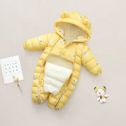 Newborn Baby Jumpsuit Children Winter Boy Romper Girls