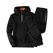 Sets Tracksuit Men Autumn Winter Hooded Sweatshirt