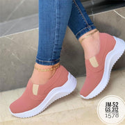 Flat Sneakers Women Breathable Walking Shoes