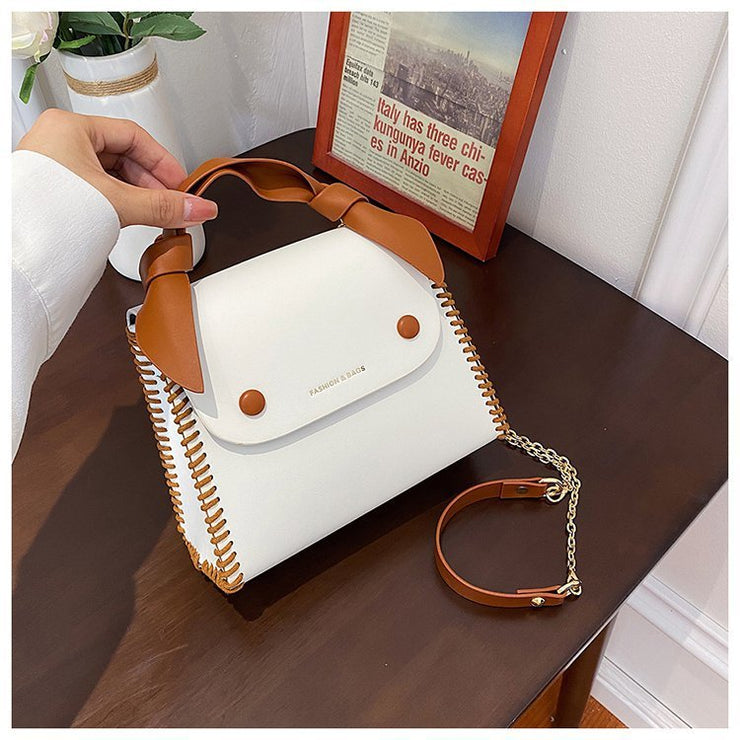 Women Hand Woven Bag Shoulder Diagonal